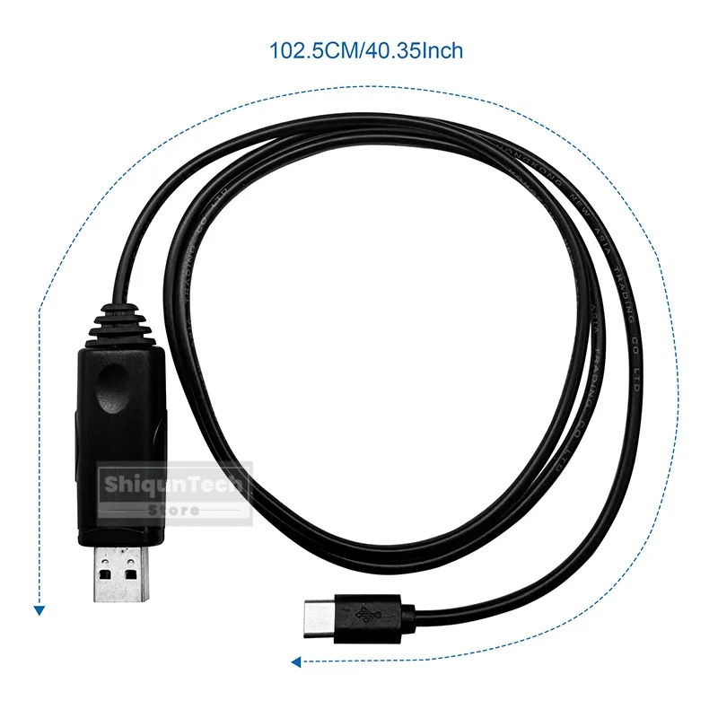 Iradio UV-98 Plus USB Programming Cable Type-C Interface UV-99 Original Compatible with RT-880 R5000 R6000 Radios Support Win11
