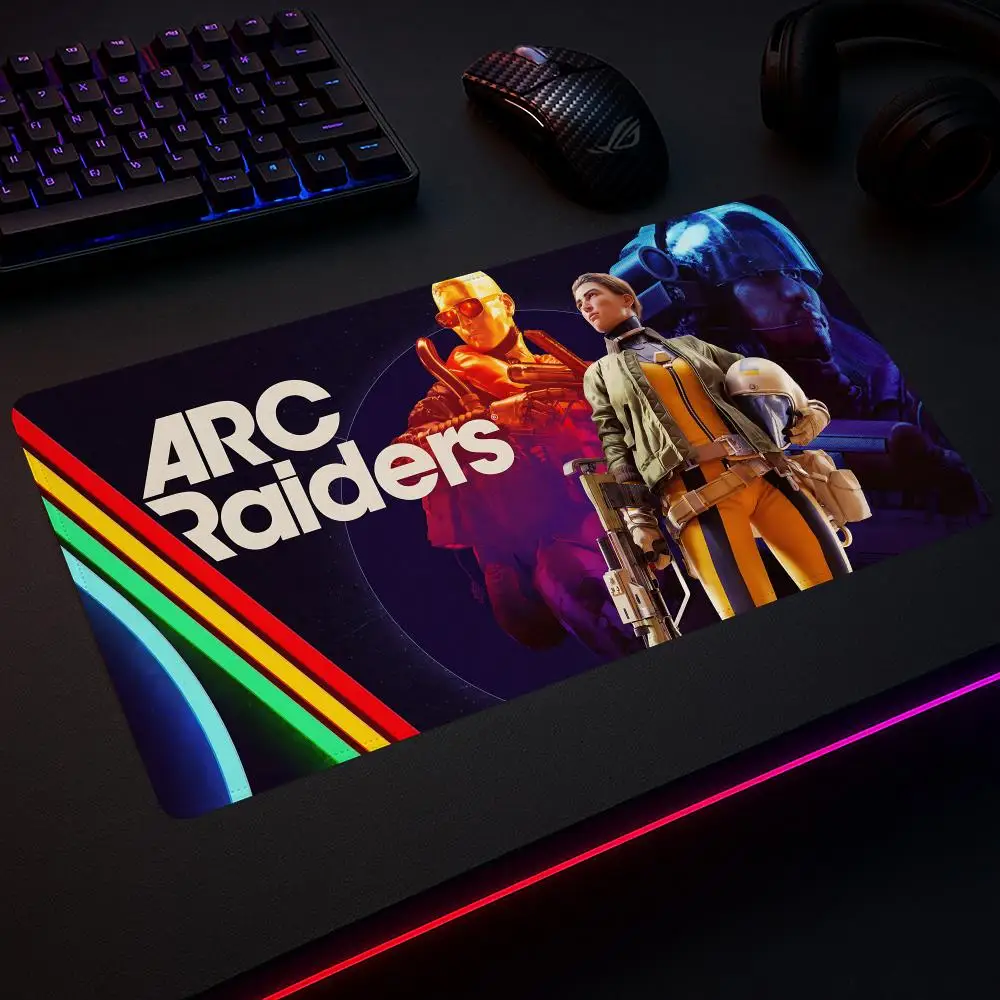 

ARC Raiders Коврик для мыши Коврик для мыши Gamer Speed Клавиатура Офисный нескользящий настольный коврик 120x60 см Расширенный ковер для ПК