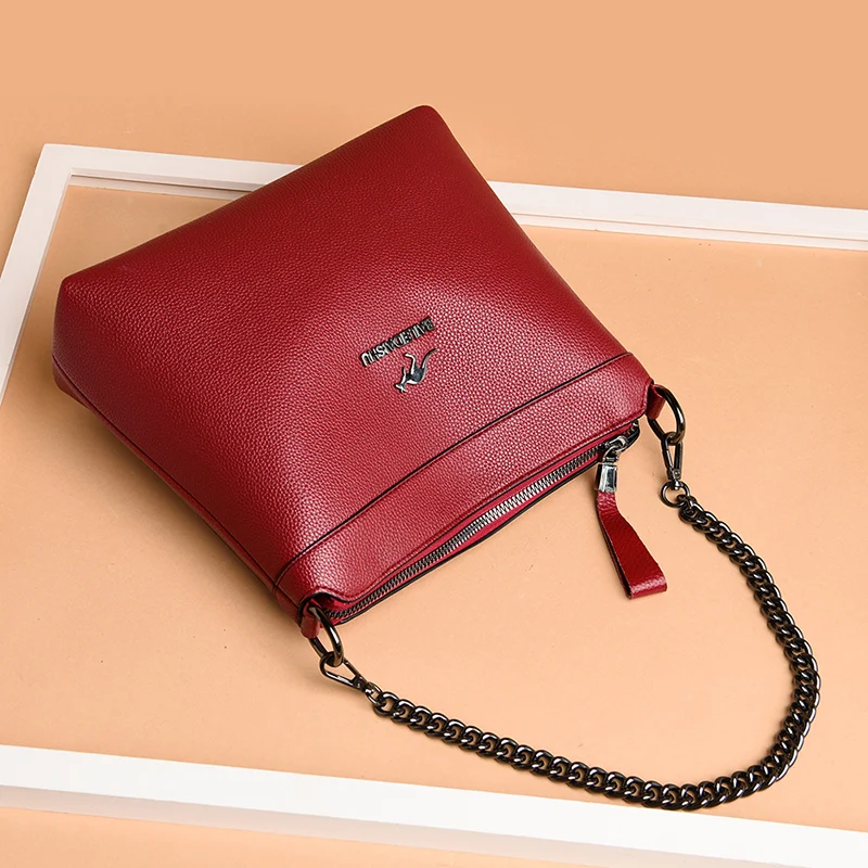 High Quality Messenger Bags Small Purse Ladies Handbags Sac a Main Designer Women Crossbody Bag Vintage Leather Shoulder Bags