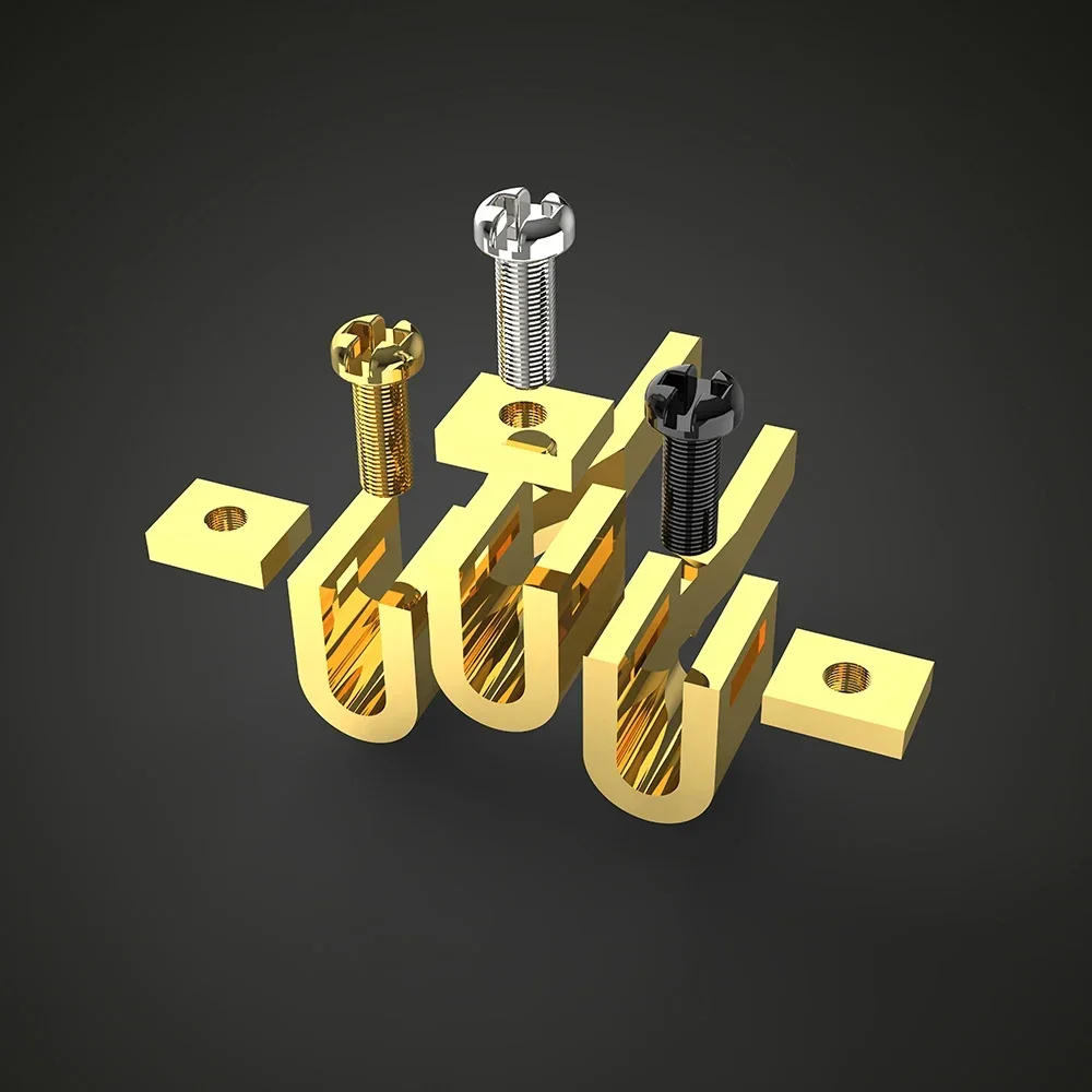 Viborg 하이 퀄리티 오디오 VI-06BG, 오디오 등급 순수 적색 구리 IEC 소켓