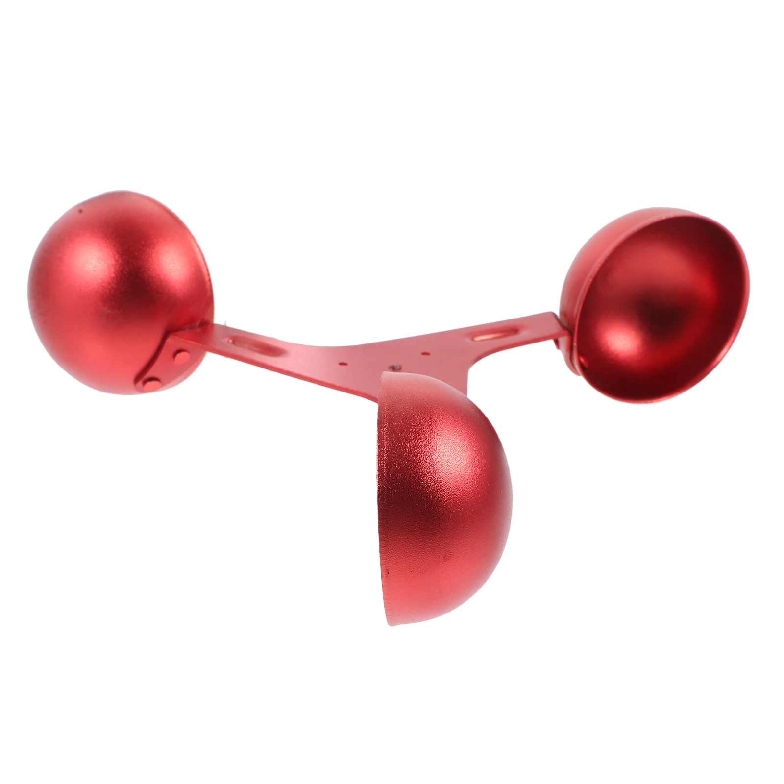 

Meter Sensor 3 Cups Anemometer Red Cup 200mm Diameter Wind Measurement Replacement Aluminum Alloy Cup Air Flow Meter