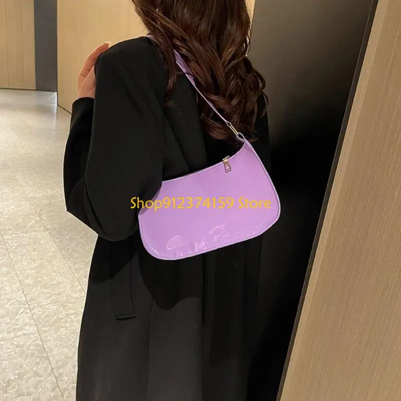 

G5AE Сумка из искусственной кожи на молнии, сумки для подмышек, повседневная вечерняя сумка для женщин