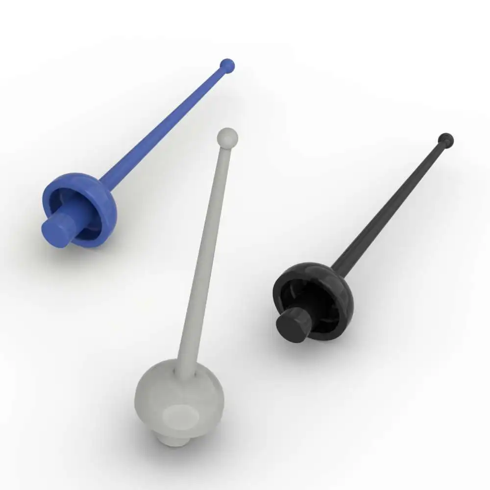 MOC 10PCS 93550 Handheld Arms Body Wear Stacking Replaceable Foil Heavy Sword Building Block Brick Toys Adult Boys Holiday Gifts