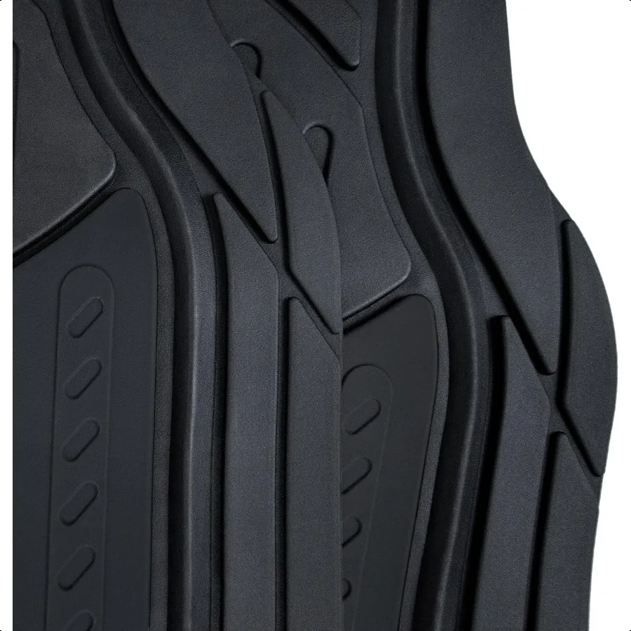 Car Floor Mats HeavyDuty Rubber Floor Mats for Cars Universal Fit Full Set Trimmable Automotive Floor Mats Climaproof Floor Mat