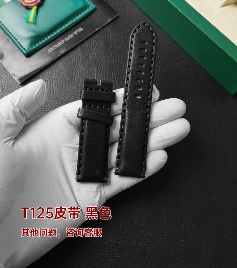 FUYIJIA Men Nylon Watchbands T-AG-HEUER CARRERA Original Style Strap 20MM 22MM Folding Buckle Waterproof Genuine Leather Belt