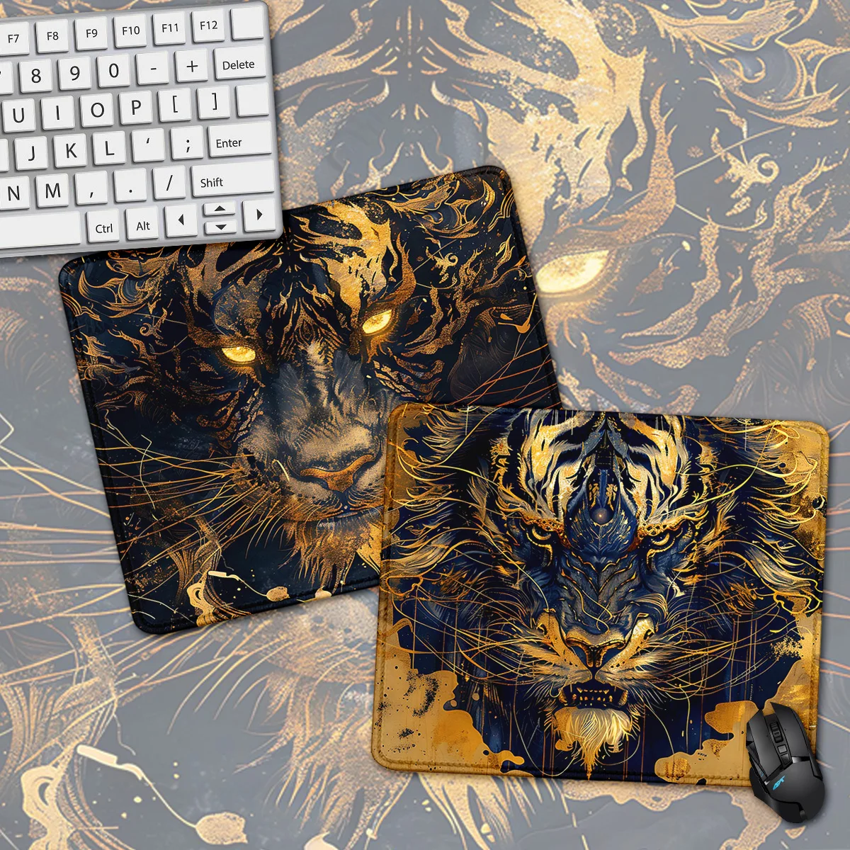 

E-ESPORTS TIGER Pad mouse ped Small Gaming Pc Accessories Rubber Mat Gamer Cabinet Mausepad Deskmat mousepad Mats Keyboard Desk