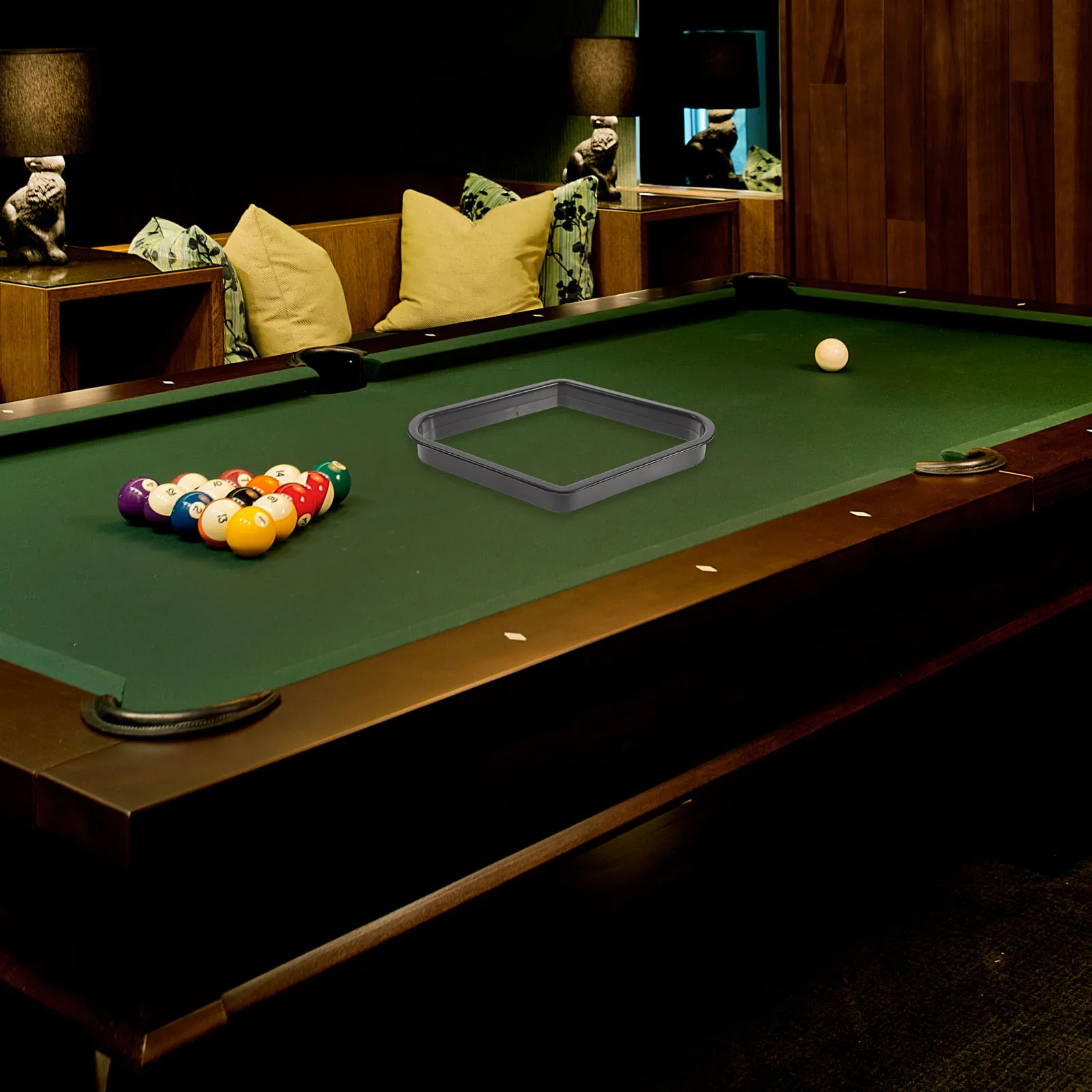 

2 Pcs Billiard Swing Stand Accessory Pool Table Accessories Snooker Ball Frame Holder Rack Chalk