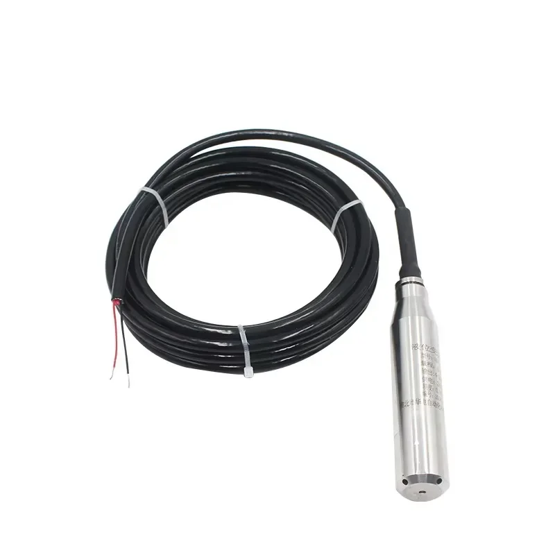 Cables sumergibles de 0-5m, Sensor transmisor de nivel de tanque de agua líquida, 24VDC, 4-20mA
