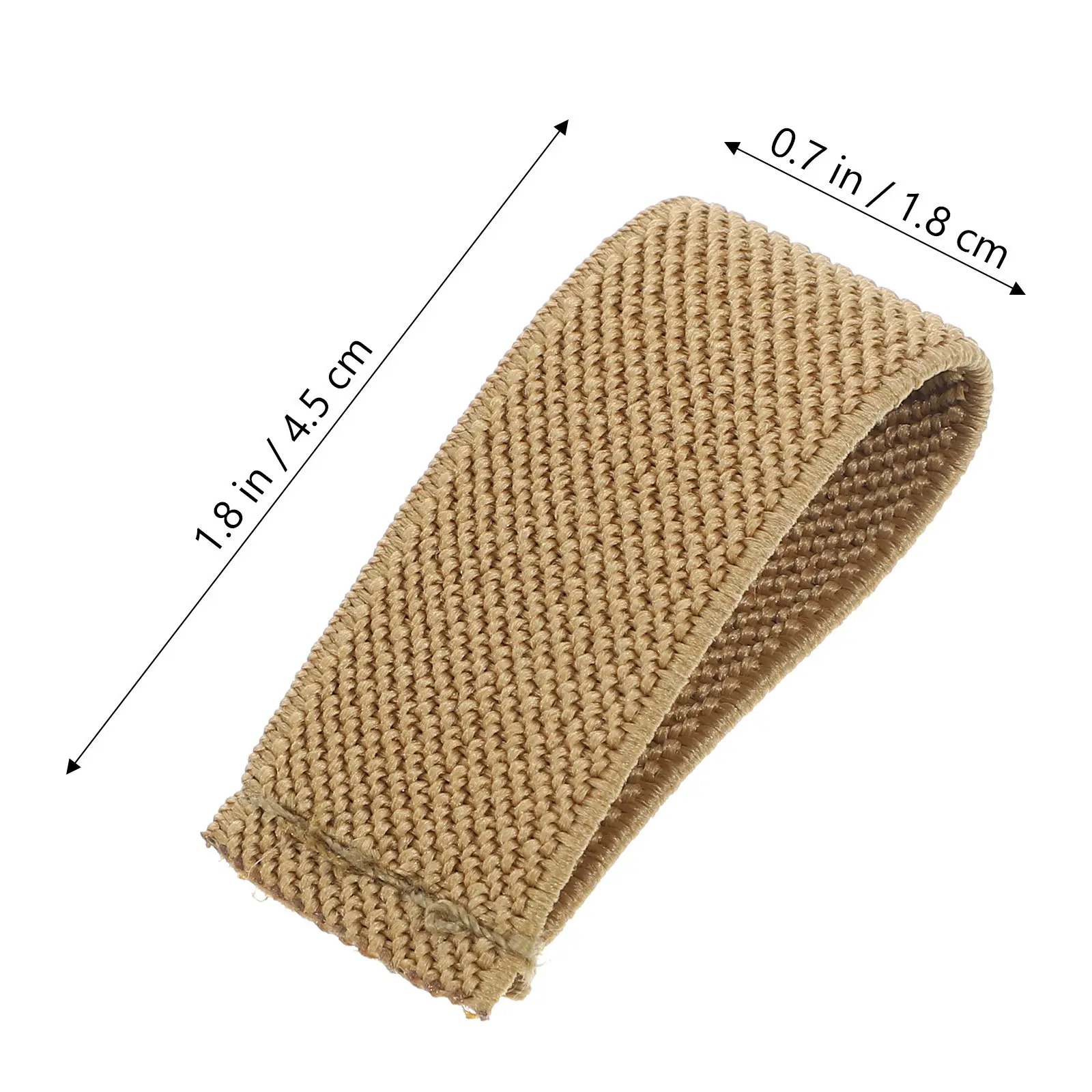 8Pcs Elastic Backpack Strap Keepers Nylon Webbing Loops Belt Retainers Hiking Outdoor Accessories Backpack Strap Keeper