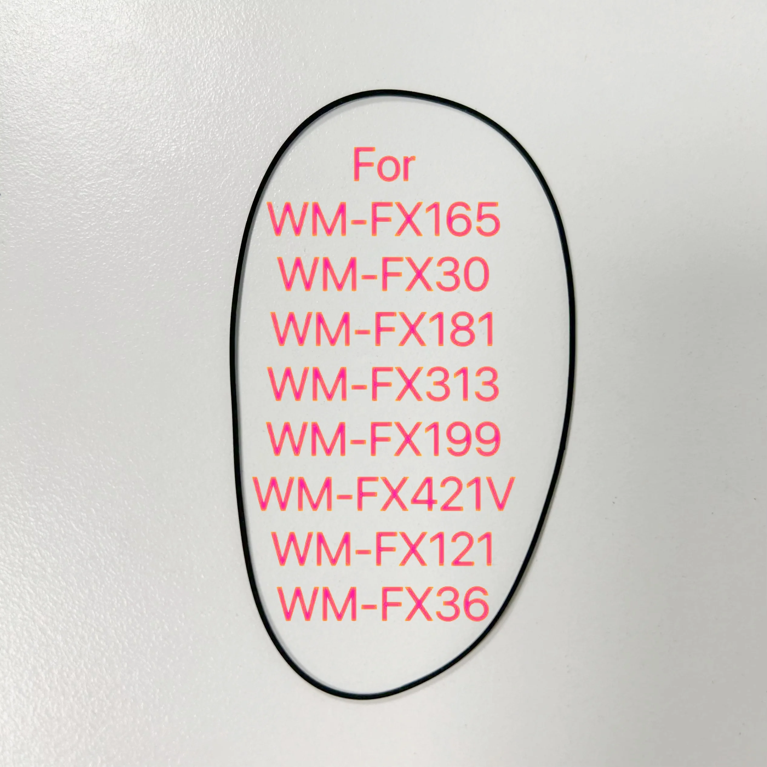 Belt for Sony WM-FX165 WM-FX30 WM-FX181 WM-FX313 WM-FX199 WM-FX421V WM-FX121 WM-FX36 Tape Recorder Walkman Cassette Deck Radio