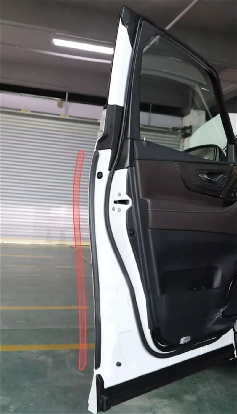 soundproofing rubber strip Car soundproofing strip fit for Toyota Alphard Vellfire 40 series instrument panel sealing strip