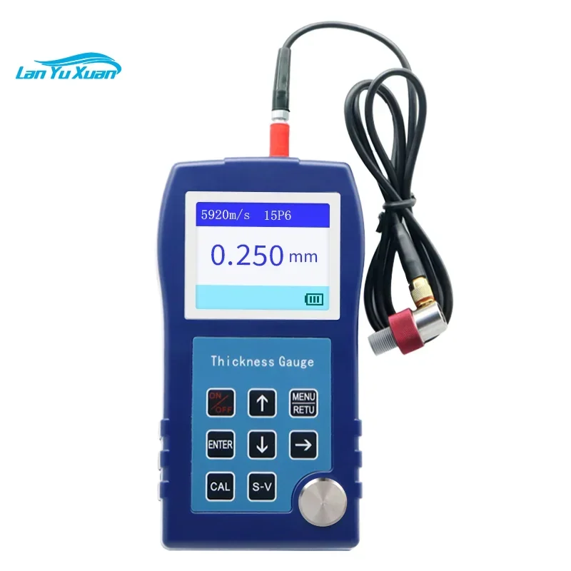 

DR89S Digital Ultrasonic Thickness Gauge Single Crystal Steel Instrument Measuring Ultra-Thin Materials Coating Battery-Powered