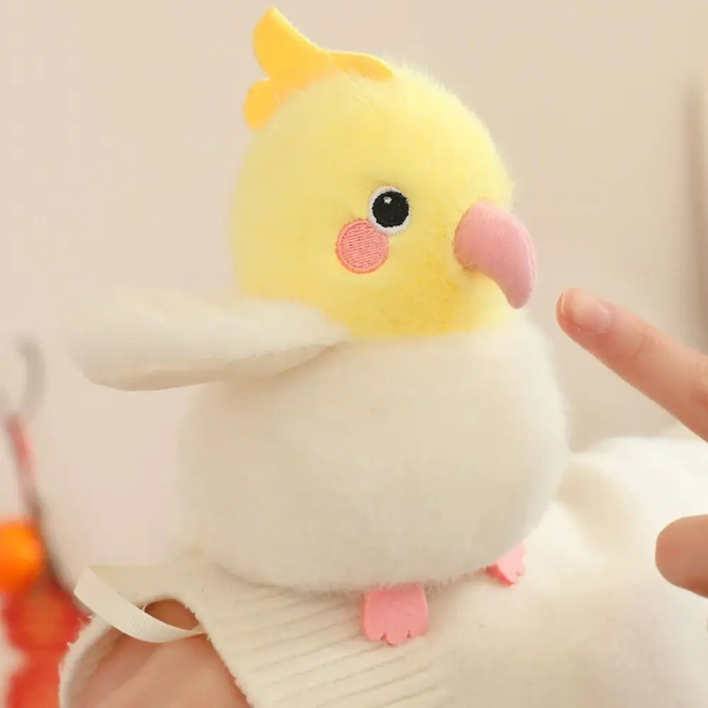 

Accompany Cute Animal Bird Series With Magnets Realistic Parrot 13CM Owl Simulation Birds Couple gift