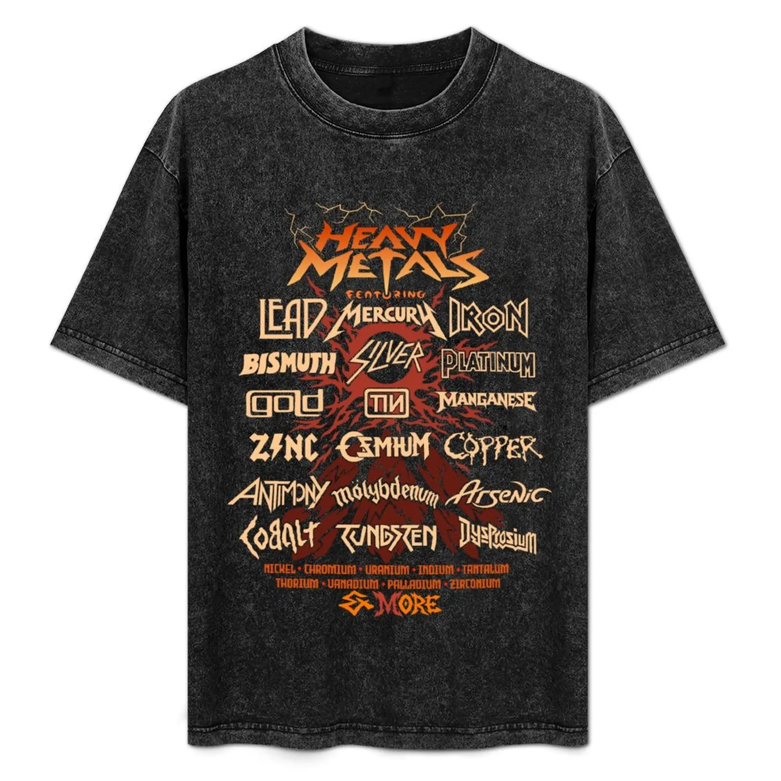 

Heavy Metals Parody T-Shirt T-shirts oversize boys whites animal prinfor boys t shirts for men graphic