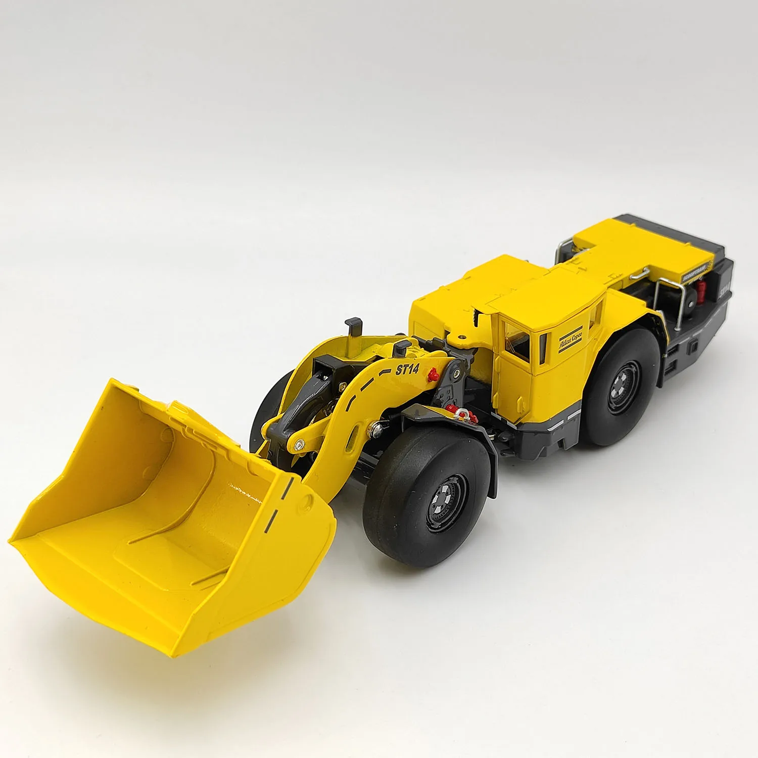 

Diecast Atlas 1/50 Scale Scooptram ST14 Scooptram Tunnel Engineering Loader Loader Alloy Model Collectible Toy Gift Souvenir