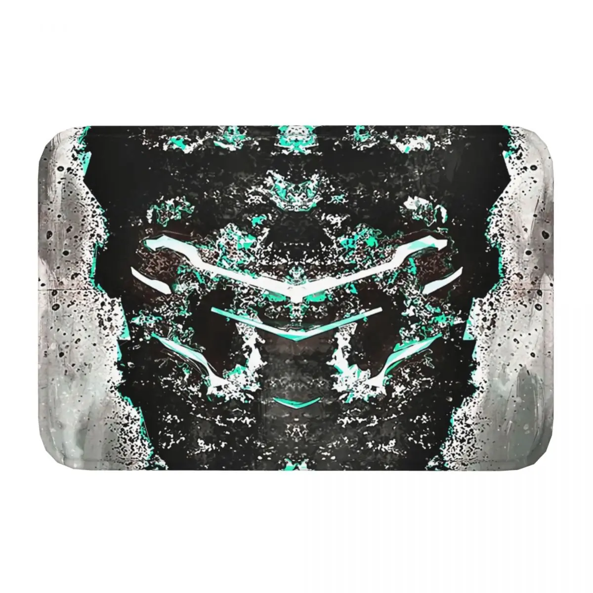 Isaac Clarke Visor Dead Space Remake Game Non-slip Doormat Carpet Bath Kitchen Mat Outdoor Flannel Decor