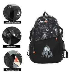 Mochila de grande capacidade para meninos e meninas, mochila escolar, estilo de rua, mochila universitária elegante, best-seller