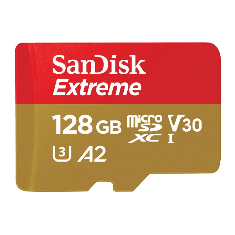 SanDisk Extreme microSD 1TB 512GB 256GB Memory Card A2 U3 UHS-I Cards USB3.0 4K Flash micro SD Card for Camera GoPro DJI drone