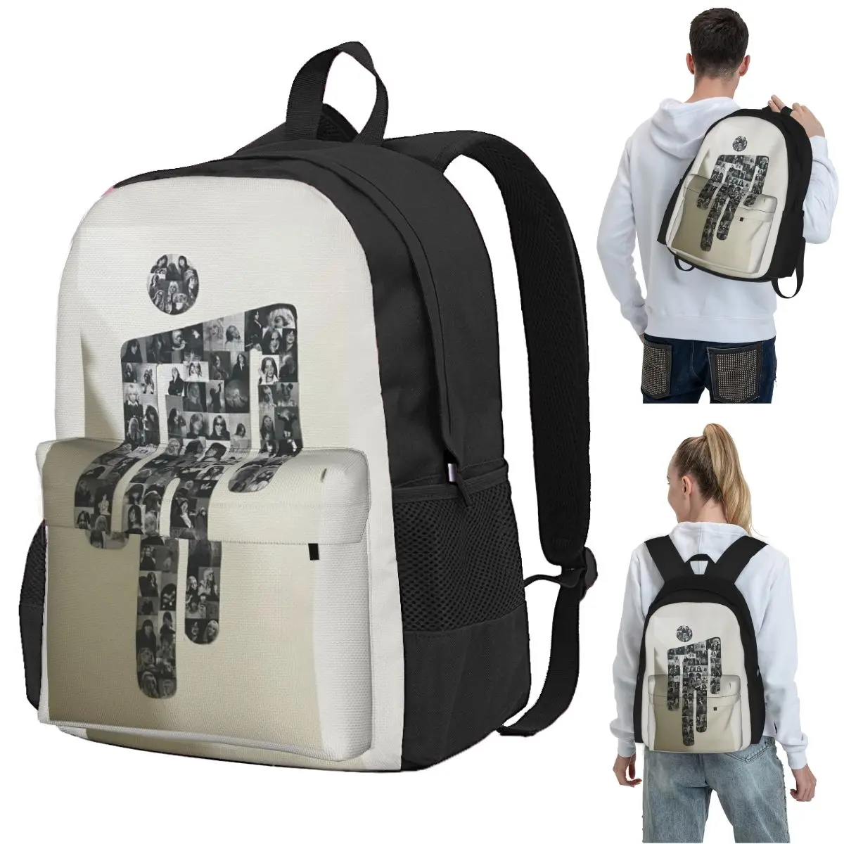 Hit Me Hard And Soft Music Album Backpack Student BookBag Children School Bag Computer Shoulder Bags for Boys Girls