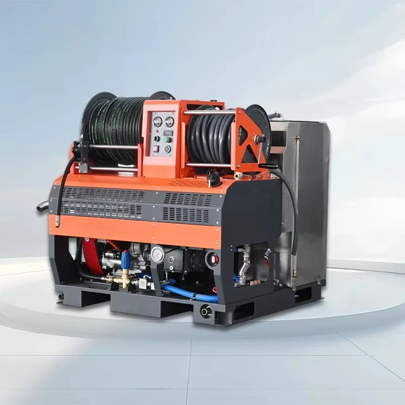 10GPM 18GPM High Pressure Engine Multifunction 70LPM Water Pipe Sewer Clean Dredging Machine Sewer Washer