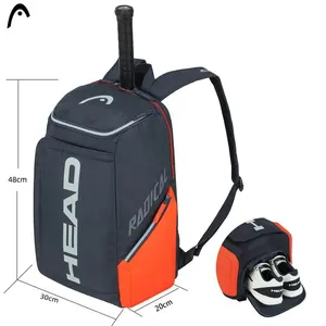 Radical Head Tennis -Rucksack für Männer und Frauen, 2 Packungsschläger, Herrenbeutel, Padel, Sport, Original 8 Hauptverkaufsbeutelschläger Tennis - №6