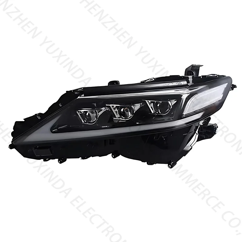 مناسبة لهوندا كامري الثامن 18-21 مجموعة مصابيح أمامية تعديل LED أضواء النهار الجري تشغيل أضواء اتجاه المياه