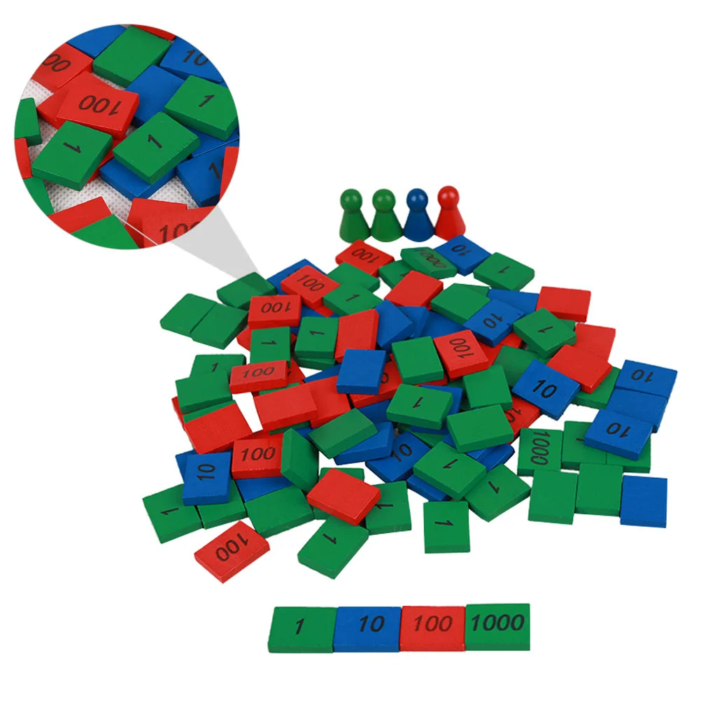 12 peças de brinquedos de ensino de matemática de madeira para crianças de 6 a 12 meses meninos meninas leve ferramenta de educação precoce presentes régua de matemática