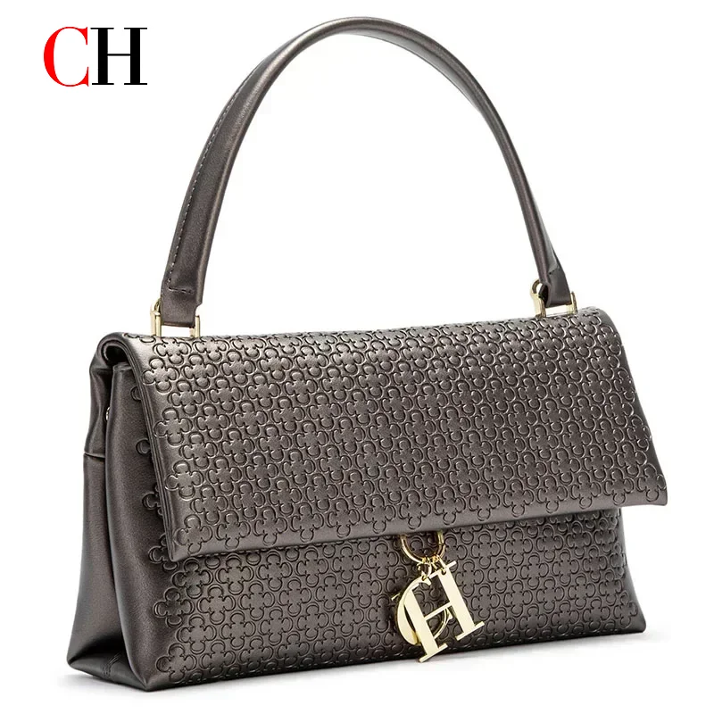 CH Detachable With Cover Chain Bag High Quality Women's Luxury Brand Bags Fashion Simple New Large Capacity Women's Shoulder Bag