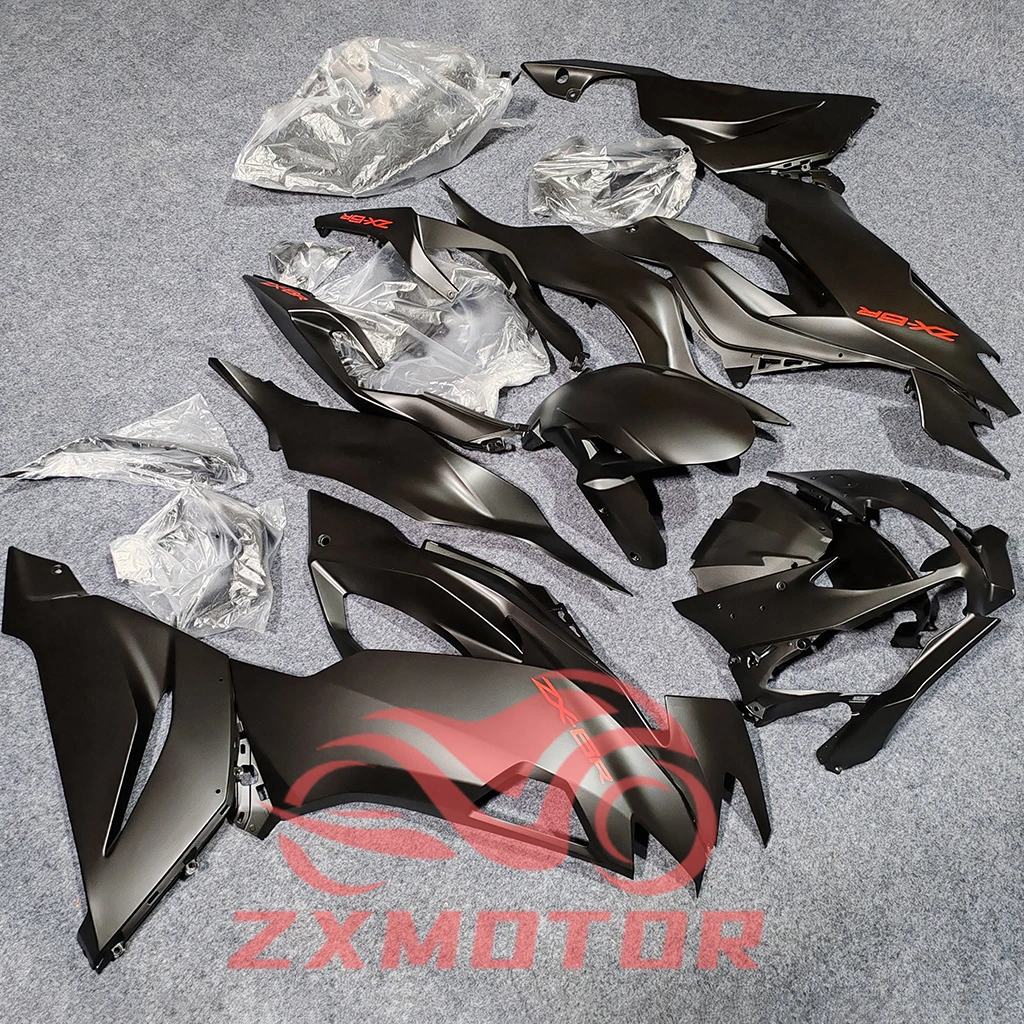

Ninja ZX6R 19 20 21 22 23 Matte black Fairing for Kawasaki ZX-6R 636 2019 2020 2021 2022 2023 Motorcycle Fairings Plastic Kit