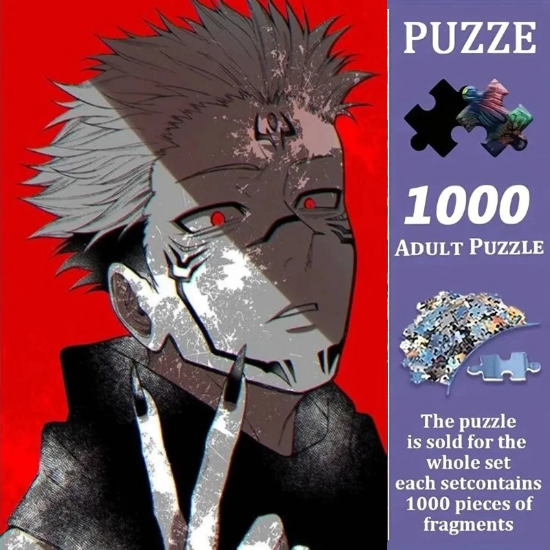 

Пазл из 1000 деталей, аниме-пазл «Дзюцуцу Кайсен», идеально подходит для творческих занятий своими руками с семьей, подарок, игрушка для развлечений