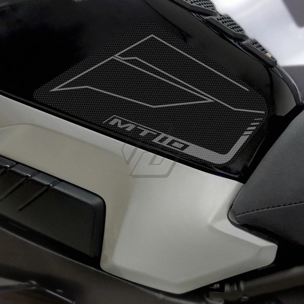 Motocicleta Side Tanque Pad Proteção, Joelho Grip Mats, Acessórios de etiqueta, Yamaha MT-10, MT10, 2016-2020