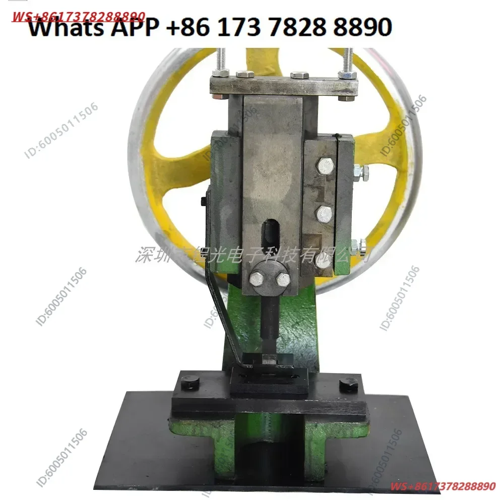 PCB circuit board metallographic real-life room sampling manual punch slicing die cutting tablet hole machine 100 pounds