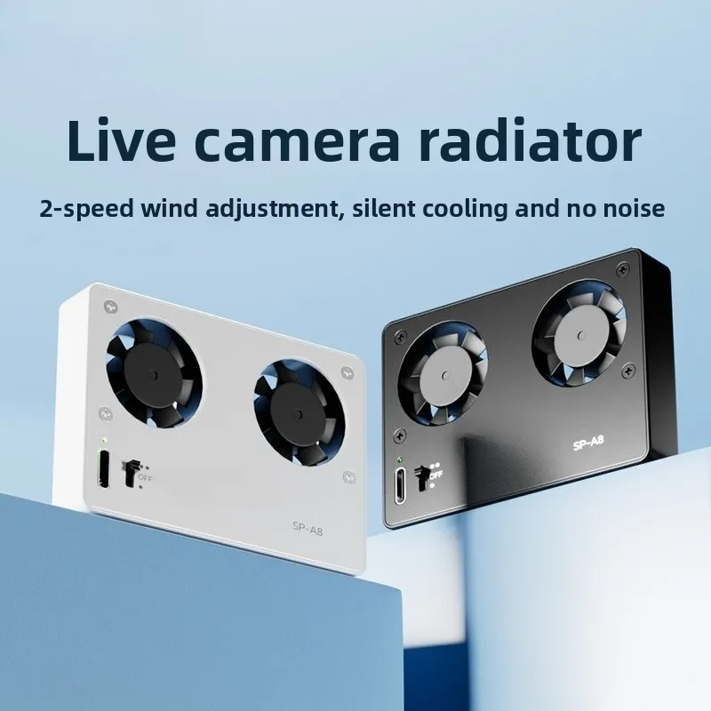 The camera live stream heatsink is suitable for Sony A7M4, ZVE1, A6700, A7C2