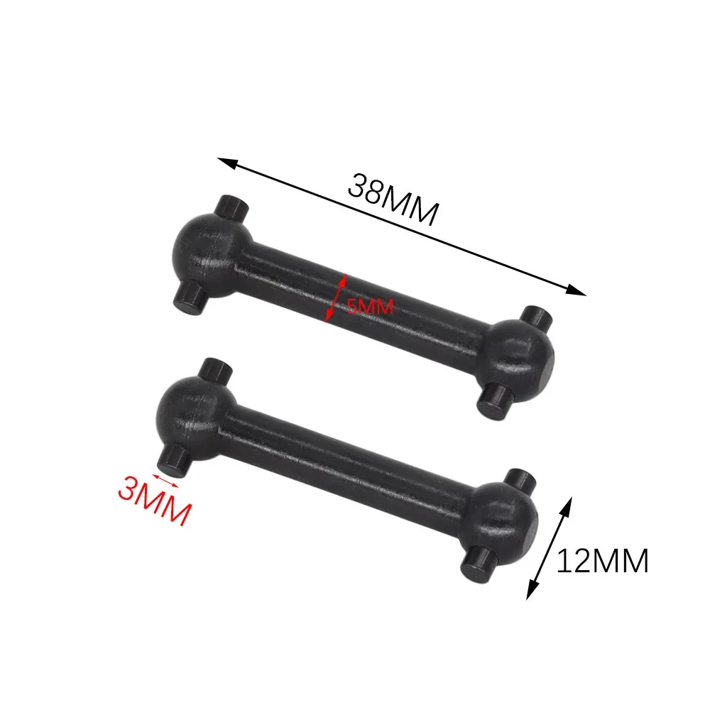 Harden Steel Metal Drive Shaft Gearbox Joint Cup Differential Cup Wheel Axle Cup for Tamiya TT01 TT02 1/10 RC Car Upgrade Parts