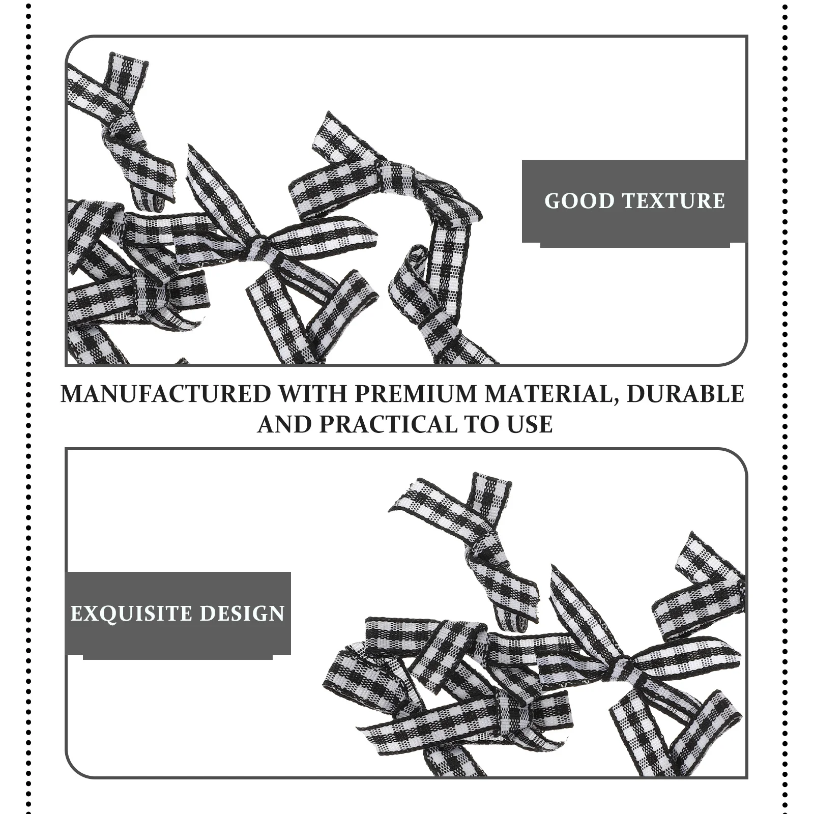 

100Pcs Decorative Bows Polyester Bow Charms for Crafting Sewing Wedding Party Home Decoration Accessories Bows for Crafts