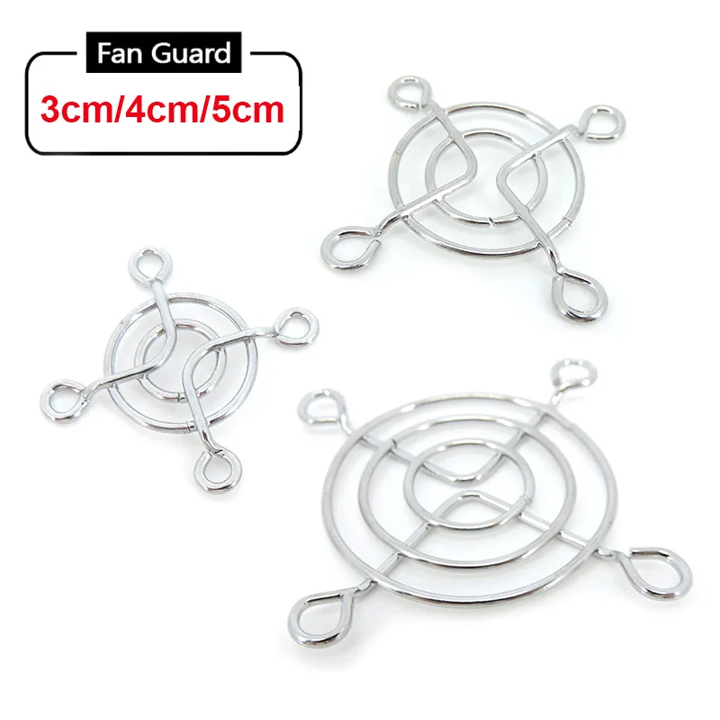 Cooling Fan Guard Metal Grill Computer Cover Fan Grill 30mm 40mm 50mm Protective Cover Net