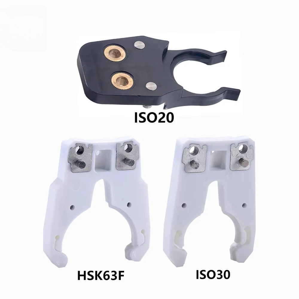 Precision CNC Tool Holder Clamp HSK63F ISO30 ISO20 Automatic Change Spindle Claw for Machining Center