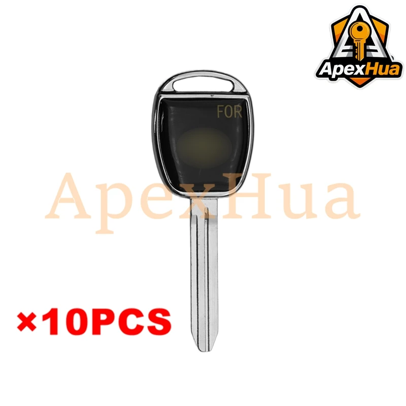 

Fit Toyota Car Keys, Double Slot Edge-Inlay Drip-Coated Haishi Key Blanks, Full Copper Material, TOY43 Model