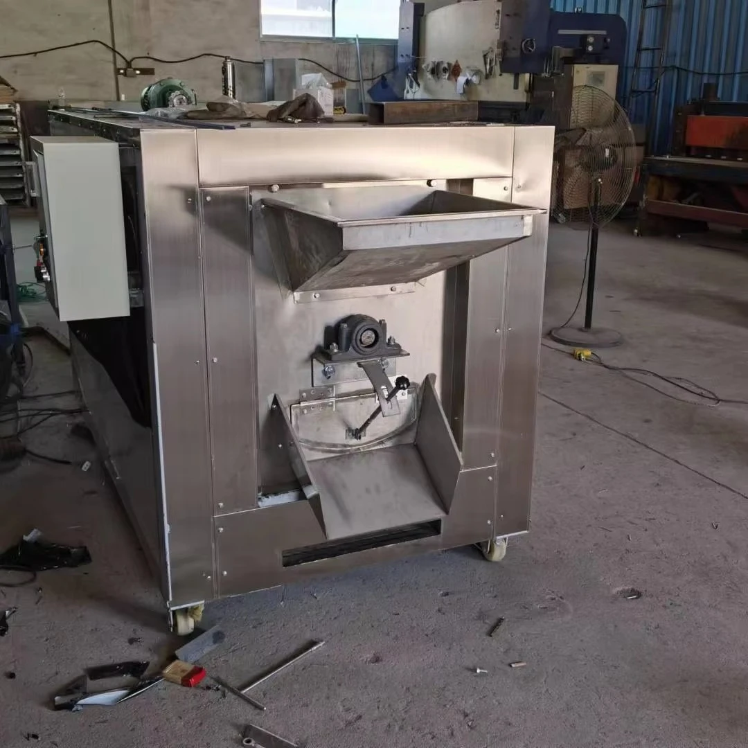 Picture 5: Peanut Almond Nut Cashew Sesame Roasting Machine Corn Roaster Machine Automatic Cashew Nut Processing Machine