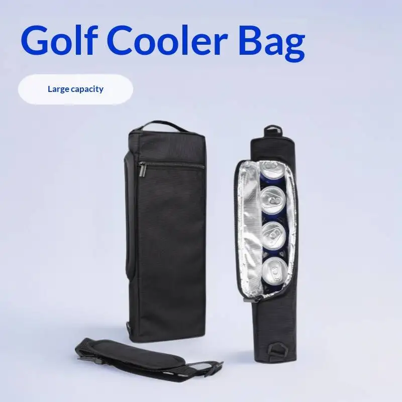 New Outdoor Golf Portable Refrigerated Bag Wine Beer Insulation Bag Car Canned Beverage Cold Insulation Bag Ice Bag Ice Pack