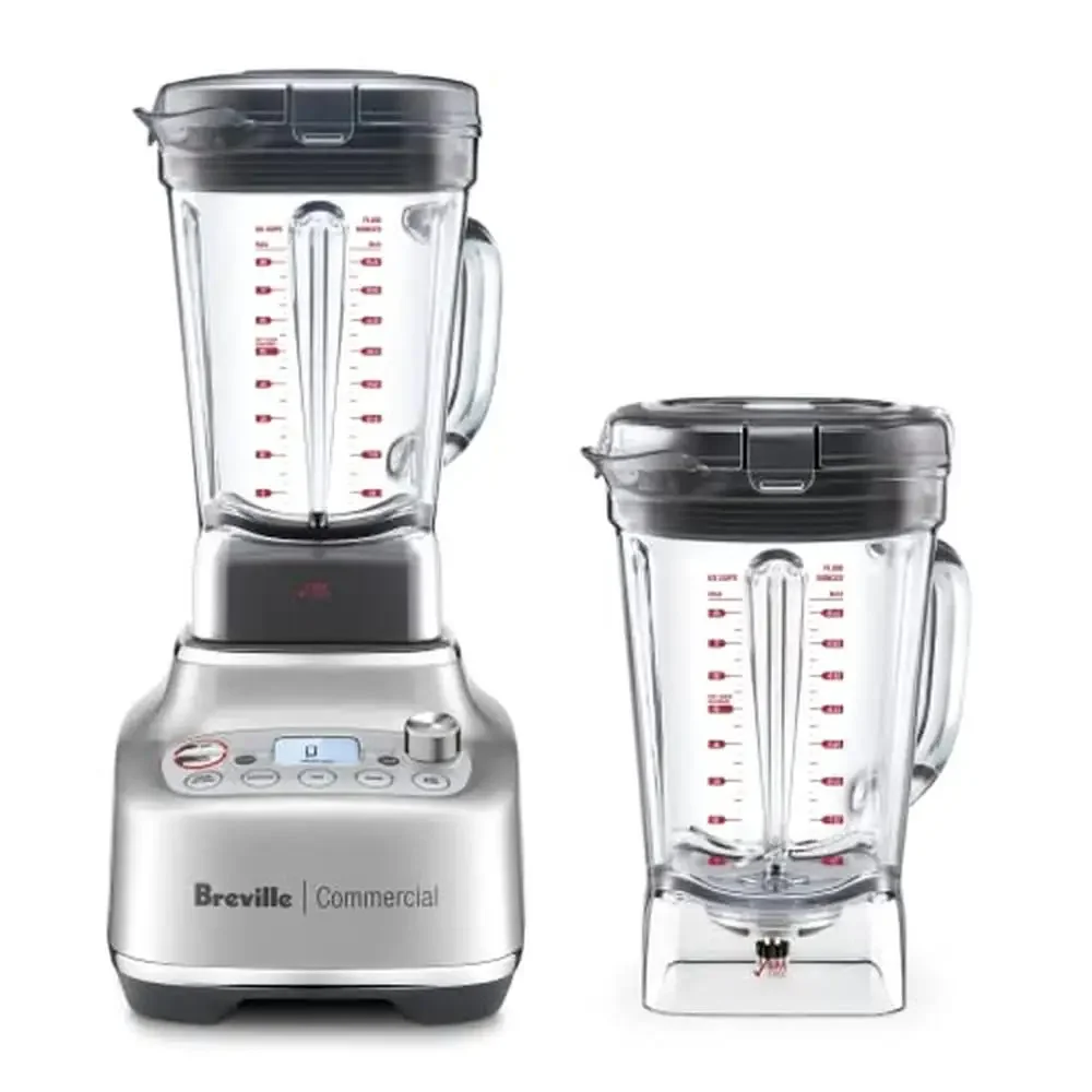 1800W Commercial Blender with 5 Preset Programs 12 Speed Settings