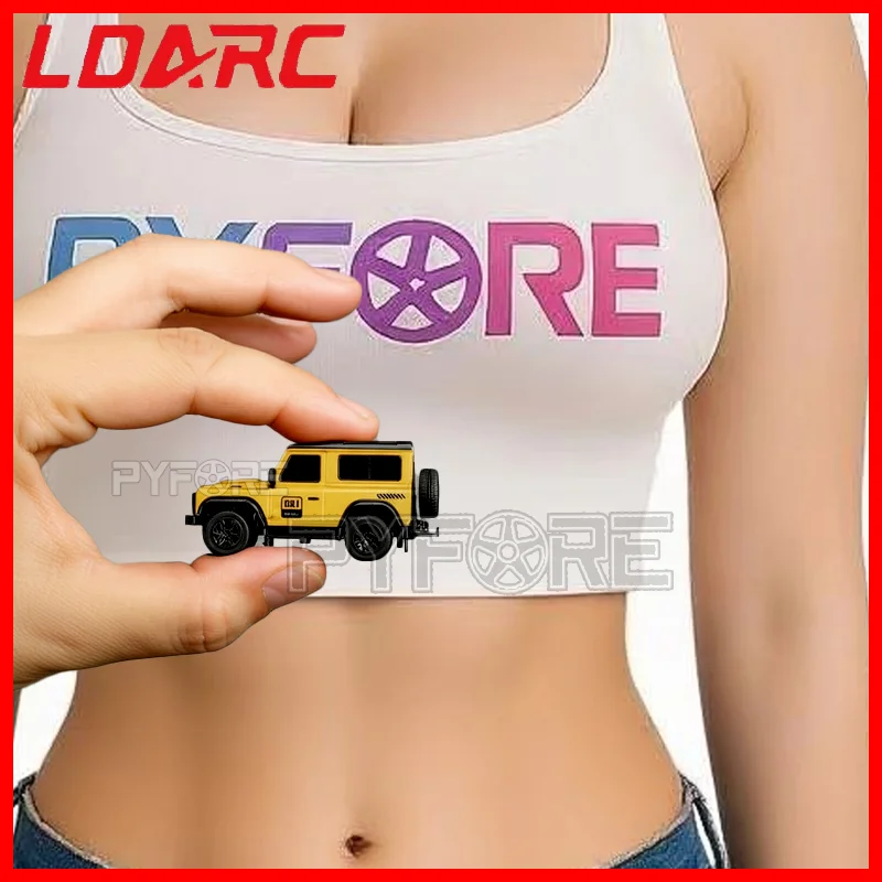 

LDARC R01 1/64 Mini Rc Drift Car - Электрический автомобиль с дистанционным управлением, настольная имитационная модель игрушки для взрослых и детей