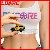 LDARC R01 1/64 MINI RC cars for adults Simulated Electric Remote Control Car Model Tabletop Vehicle Children's Toys rc drift car