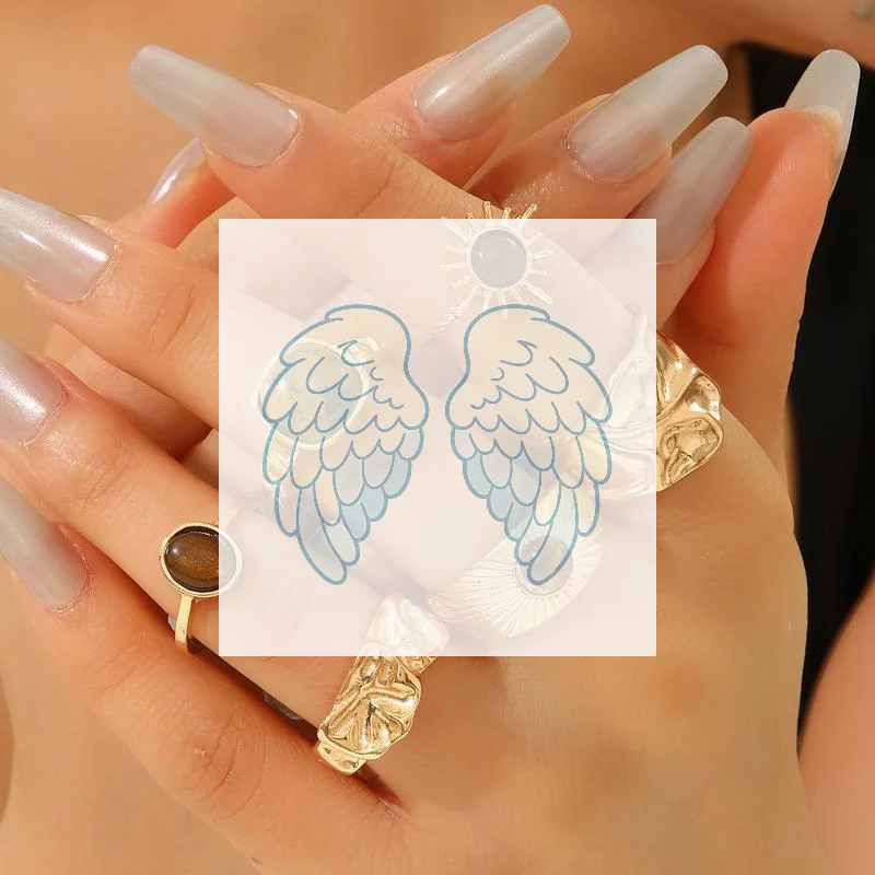 6pcs Sunflower Tiger Eye Stone Ring Set For Women Vintage Irregular Gold Color Aesthetic Open Rings Fashion Party Jewelry Gifts