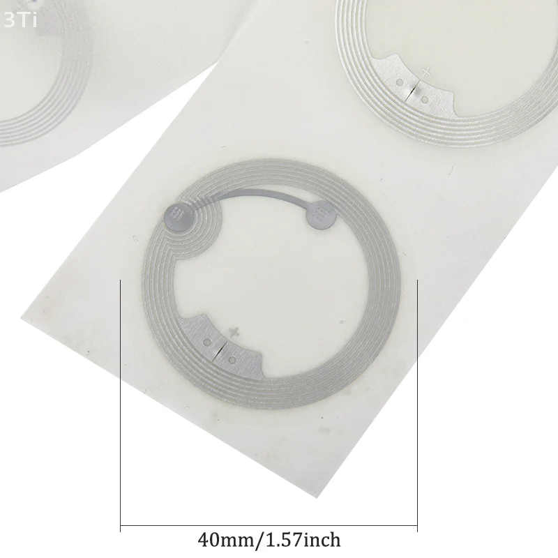10Pcs Changeable Re-Writtable Round Dia 40mm Sticker NFC Copy Clone Label