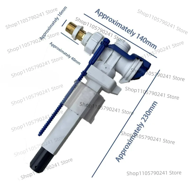 Toilet Tank Water Valve Replacement Kit Compatible with Geberit 380 383 One-Piece Design