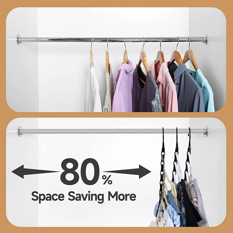 10 Pack Hanger Organizer Closet Hangers Shirt Organizer Closet Organizer Hangers Space Saving