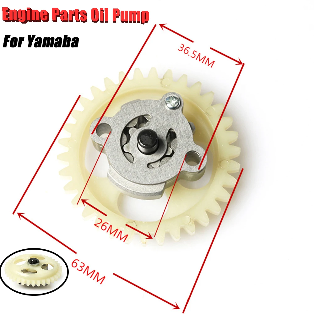 

For Yamaha Engine Oil Pump Motorcycle 4V Valve Oil Pump Engine Parts For Yamaha BWS125 JZUMA125 YW125