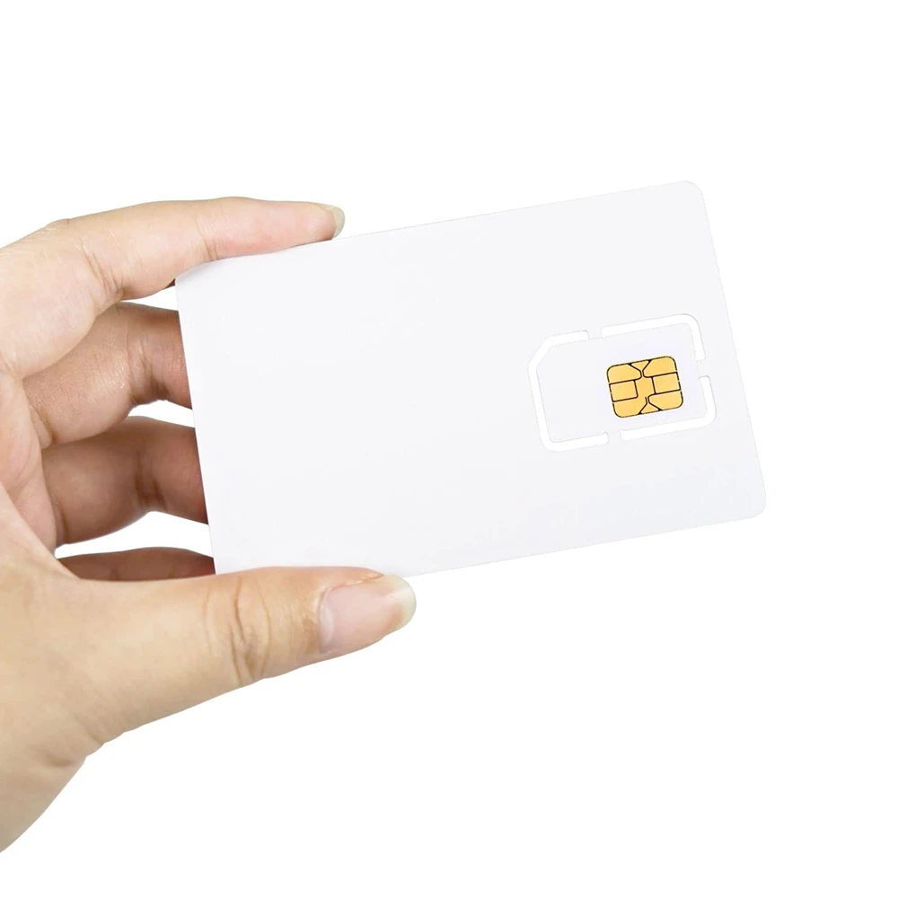 เขียนได้โปรแกรม4G Blank SIM ชิปการ์ด Nano Micro USIM Micro Nano ขนาด FF 3FF 4FF 3ใน1