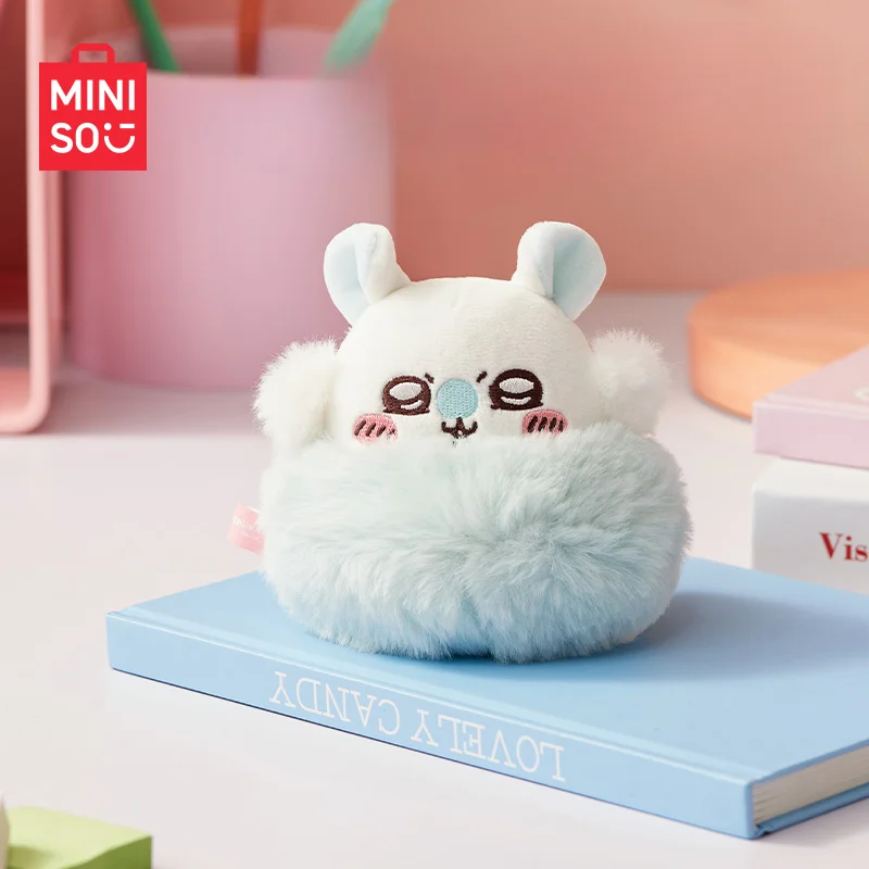 

MINISO Chiikawa Series Doll Desktop Decoration Ornaments Plush Toys Cute Momonga Animation Peripheral Children's Birthday Gifts